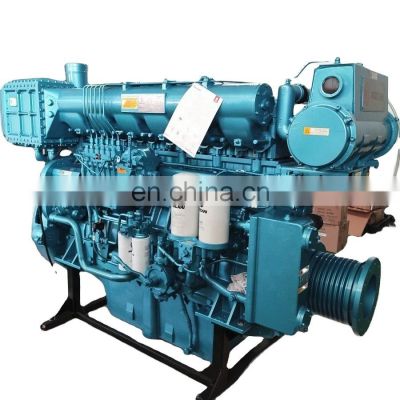 Factory hot sale 580hp WEICHAI X6170 Series marine diesel engine X6170ZC580-3