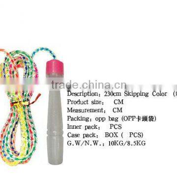 4 color rope skipping toy