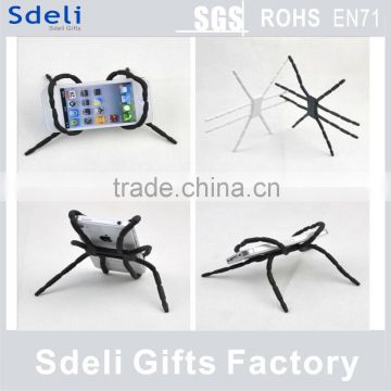 2015 hot sell new production silicon spider GPS mobile phone holder factory direct selling