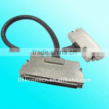SCSI 68 pin cable, HPDB 68 (DB type) pin male cable