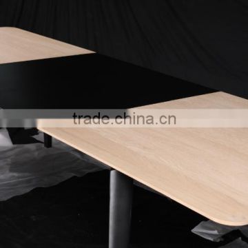 Simply Nordic solid wood extending modern dining table design for European