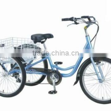 New 3 wheel adult shopping bicycle/Cheap 3 wheel bike with 7 speed KB-T-Z10
