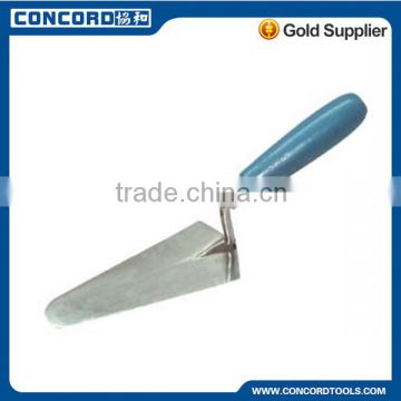 High quality 26cm Stainlss Steel Blade Bricklaying Trowel with Wooden Handle