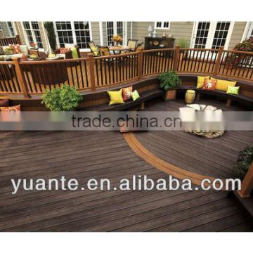 Yuante/WPC flooring/garden landscape reusable garden villa terrace