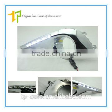 China High quality Headlight eyebrow/ car Head lamp eyebrow for Toyota HIGHLANDER 2012