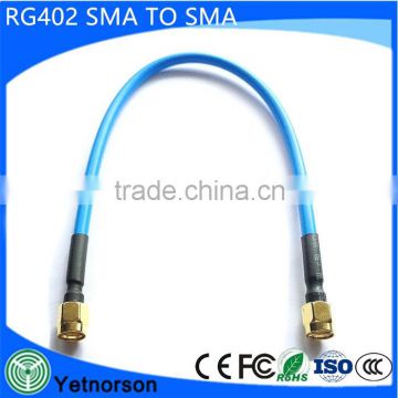 SMA male to N female Bulkhead pigtail cable RG402 cable assembly waterproof extension cord