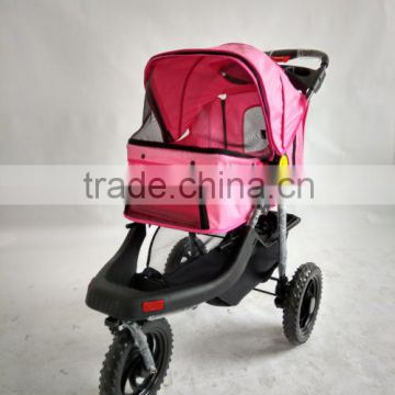 Factory direct sale high quality travel system cool pet stroller with big wheel