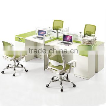 with fixed cabinet High end office partition modern office workstation office partition