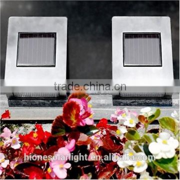 LED Stainless Steel Outdoor Solar Wall Light