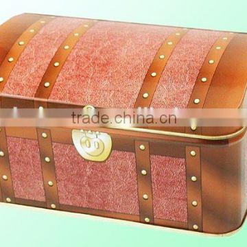 Exquisite in design Jewelry tin box