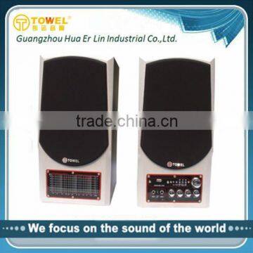 2.0 professional Active stage DJ loud speaker 200 watt loud speaker surround sound