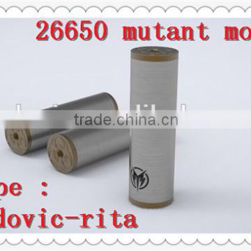 Crazy selling ss mutant mod fit for 26650 atty mutant 26650 mod