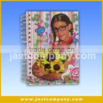 Girl Gift Diary, Customized Music Notebooks, A5 Size Music and Light Notebooks