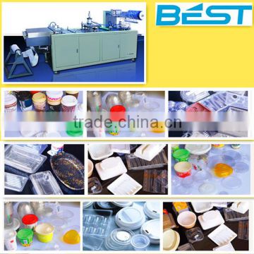 2013 NEW CHINA Manufacture Stable Running Automatic Plastic Cup Lid Machine
