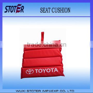 custom screen printing EPE foam folding seat cushion for promotion