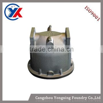 grey iron cast & nodular iron cast casting for pump cover,pump parts made in China