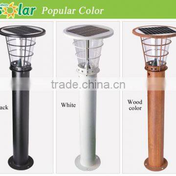 2016 newest solar panel led garden solar lights, IP65 outdoor led solar garden lights