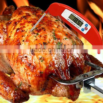 Long Probe LCD Screen Digital Stainless Baby BBQ Cooking Thermometer with Instant Read,BBQ Thermometers