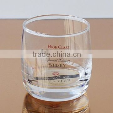 300ml Round shaped whiskey glass cup drinkware tumbler for sale