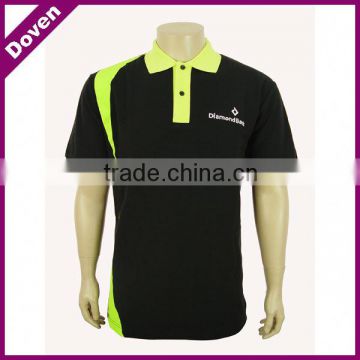 2014 New Style color combination polo shirt