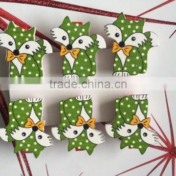 Christmas owls wooden peg decoration,holiday's owl sets gifts,owls sets teaching tools