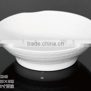 high quality cutomized unbreakable 100% melamine food grade customized Plastic ramen bowl