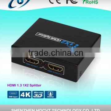 Professional High speed HDMI Splitter 2ports, 4K*2k, 3D