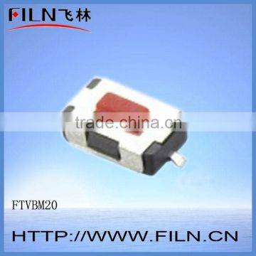 FTVBM20 2 pin 6x3mm normally closed tact switch smd