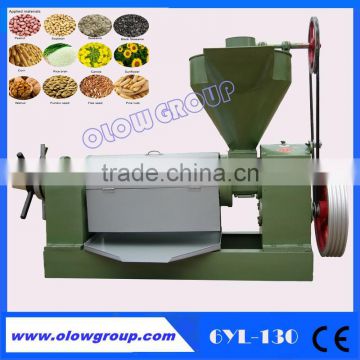 CE High Efficiency Oil extraction machine / screw Oil Expeller /sobean oil seed presser