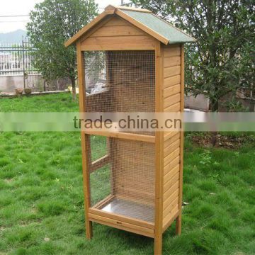 6FT Cheap Large Outdoor Wooden Bird Nest with Metal Tray