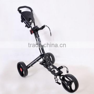 2015 Zhejiang Aluminum Golf Trolley Push Cart 3 Wheel
