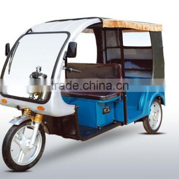 1000W electric tricycle rickshaw with passenger seat for 5-6 people