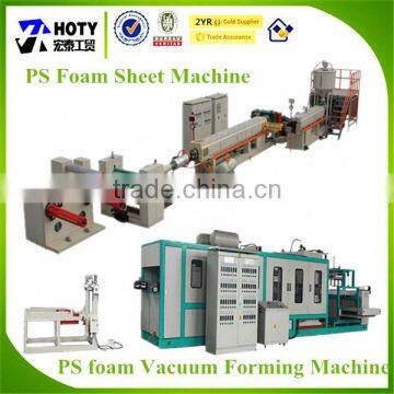 high efficiency ps foam fast food box making machine