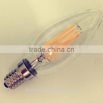 high quality 3w led bulb lights, micro led bulb, led filament candle bulb