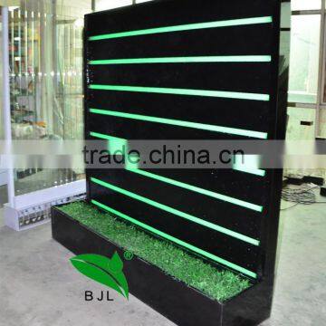 LED waterfalls advertising wall of water Chinese indoor decoration items