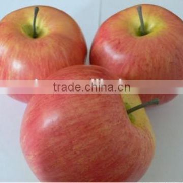 3PCS Artificial Weighted Red Apples Faux Fruits Fake Fruits for Home Decor
