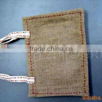 handcraft jute bag(100%jute fabric bag