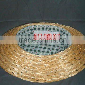 2015 Cheap 100% Handmade Willow Pet Basket