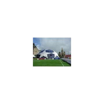 Double Stitch Large Large Inflatable Tent Dome Waterproof With O.55MM PVC