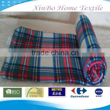 Zhejiang Spring Printing Cheap Polar Fleece Blanket for US Market