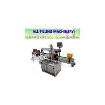 PET and glass bottle labeler machine