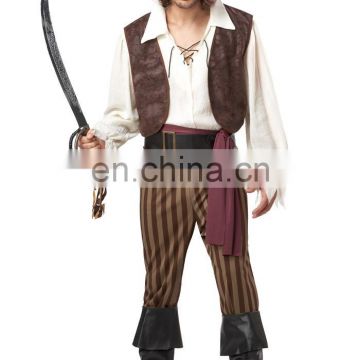 Adult jake the neverland pirate costume mans cosplay costume for sale AGM2384