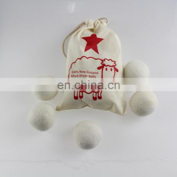New design eco wool dryer balls animal 6-pack