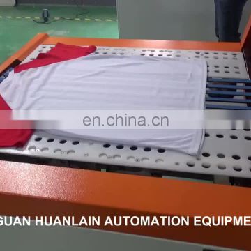 Towel Automatic T-Shirts Folding And Packing Machine sewing machine direct drive