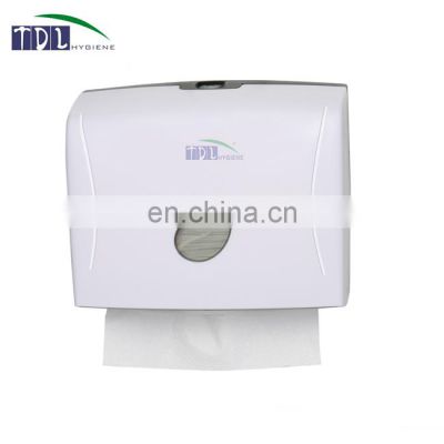 Home Appliance Sanitary Ware Wall Mount Plastic Interfold Z fold Paper Towel Dispenser