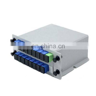 1x16 LC PC Tray Assembly FTTH Module Fanout PLC Splitter Box