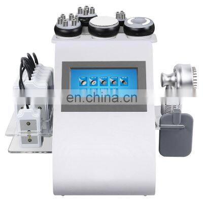 9 In 1 RF Lipo 40K 80k  Ultrasonic Shape Cavitation  Weight Loss Body Slimming Machine Vacuum Cavitation System