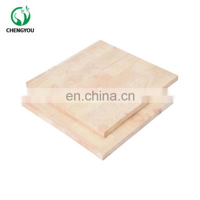 17mm Thickness Rubber Wood Finger Joint Board Indonesia Finger Joint Board For Kitchen