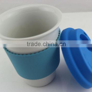 Cremic Glass Cup Mug Silicone Coffee Cup With Lid