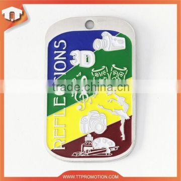 Cheap hot sale aluminum dog tag with high quality